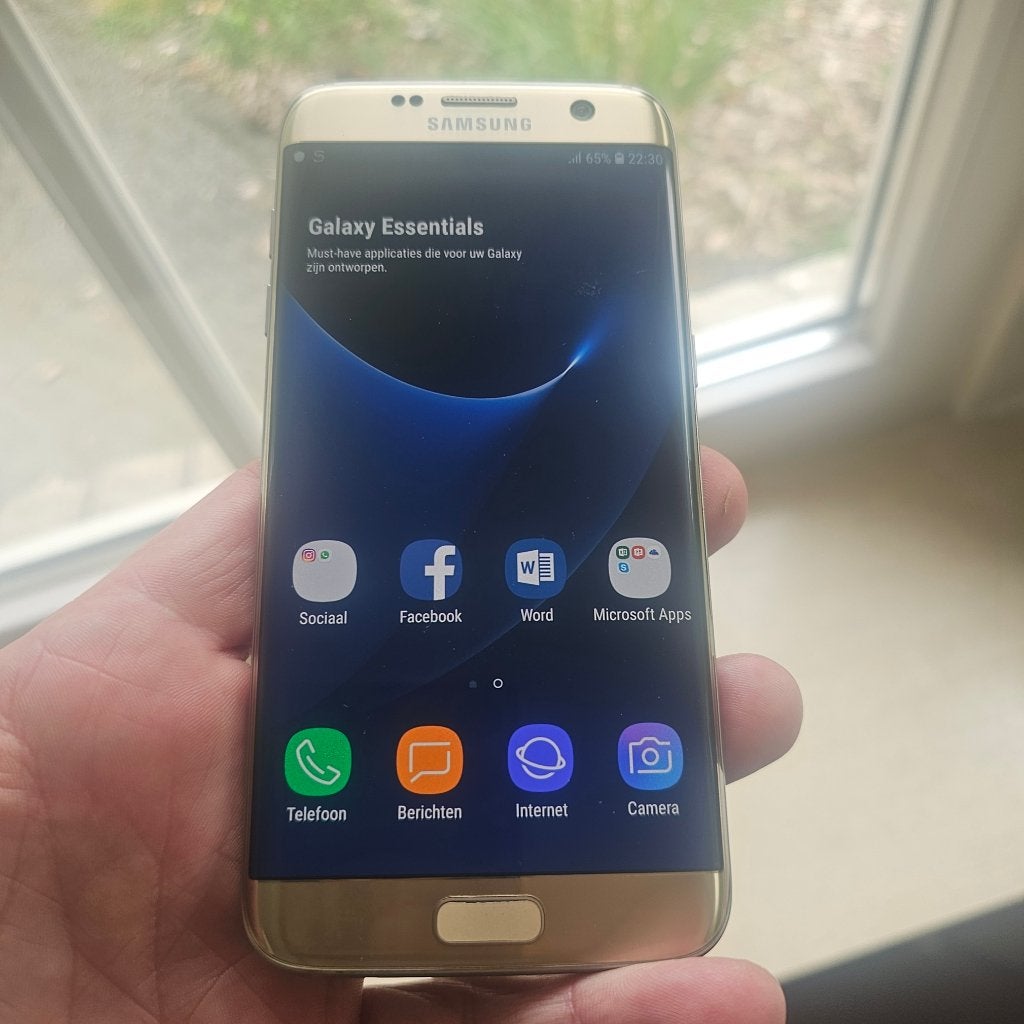 Samsung Galaxy S7 Edge Goud Krasvrij, Telecommunicatie, Mobiele telefoons | Samsung, Overige kleuren, 32 GB, Ophalen of Verzenden