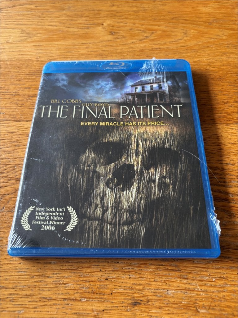 Blu-ray The Final Patient - NIEUW in Seal - N-NLO, Cd's en Dvd's, Blu-ray, Horror, Engels, Film, Ophalen of Verzenden