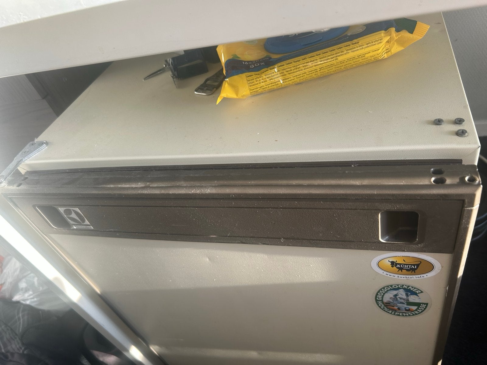 Electrolux mini koelkast met vriesvak, Gebruikt, 75 tot 100 liter, 45 tot 60 cm, Met vriesvak