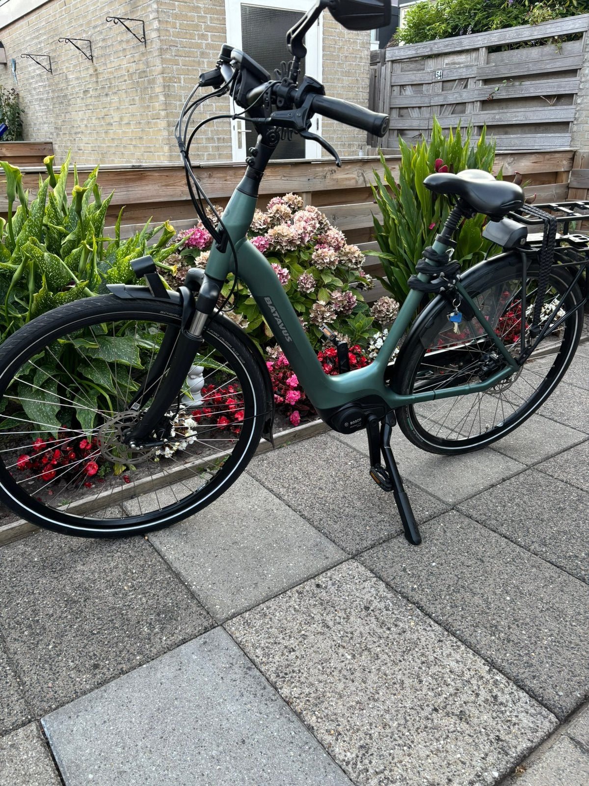 2x Ebike Batavus finez e-go active plus.Frame 53.Middenmotor, 51 tot 55 cm, Ophalen, Zo goed als nieuw, Batavus