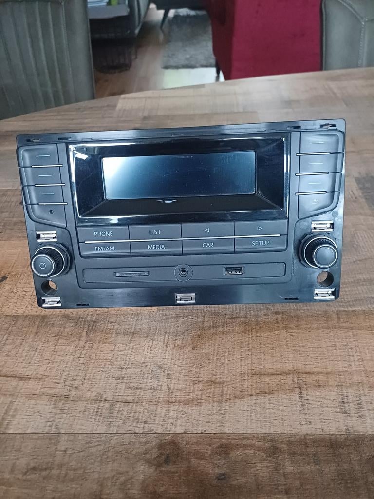 Orginele radio vw crafter uit 2018, Auto diversen, Autoradio's, Ophalen of Verzenden, Gebruikt