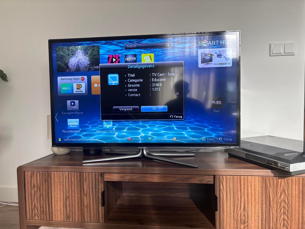Samsung  46 inch full HDUE46ES6530, Ophalen, Zo goed als nieuw, 25 tot 50 cm, Minder dan 100 cm