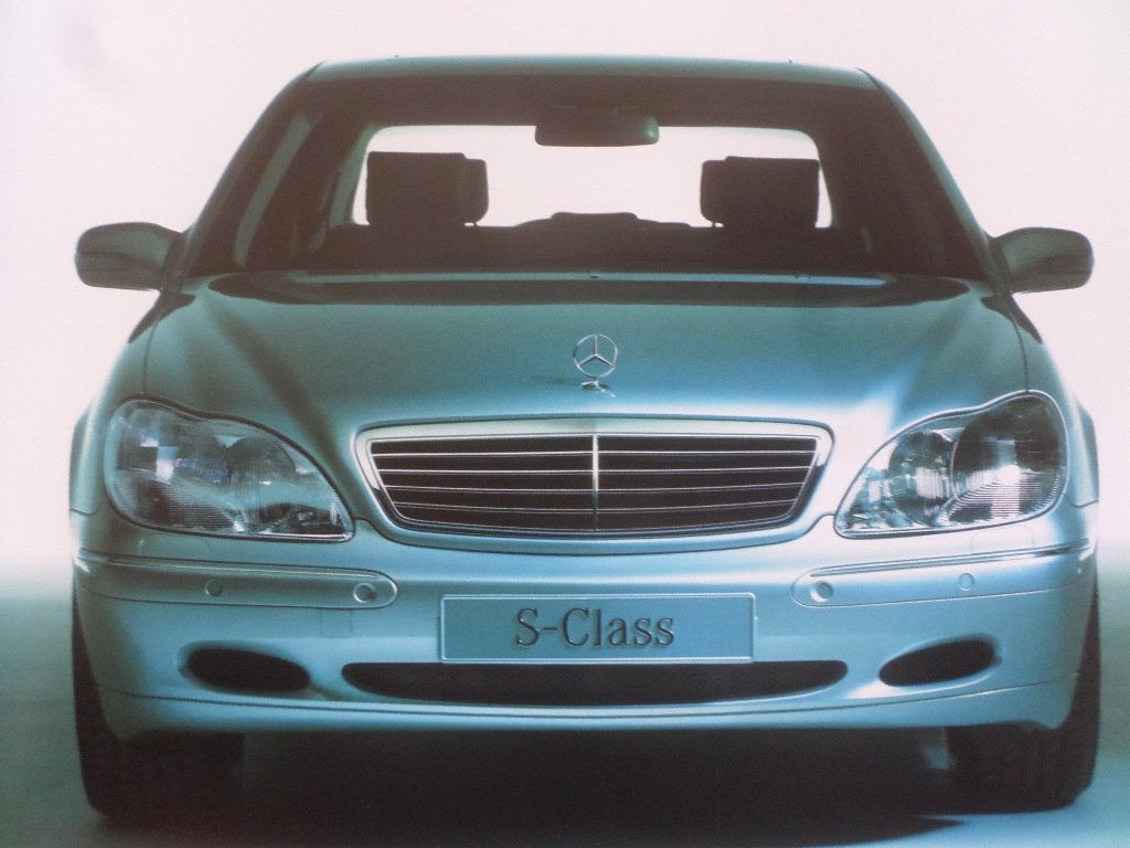 Mercedes S Klasse 320 430 500 1999 Boek, Ophalen of Verzenden, Zo goed als nieuw, Mercedes