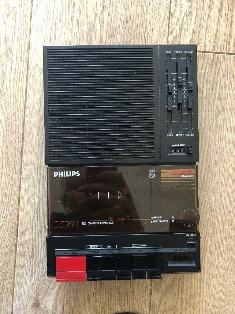 Philips D6350 Cassettedek defect, Ophalen of Verzenden, Enkel, Philips
