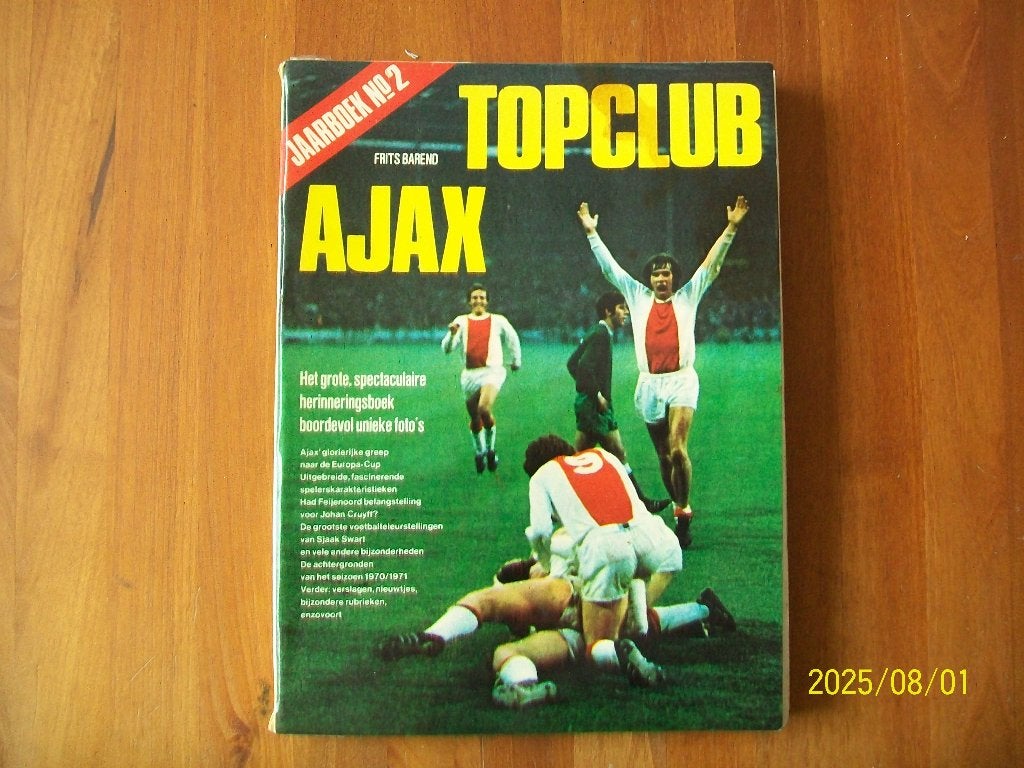 Topclub Ajax - Jaarboek no 2 ( Frits Barend), Verzenden, Gebruikt, Ajax, Boek of Tijdschrift