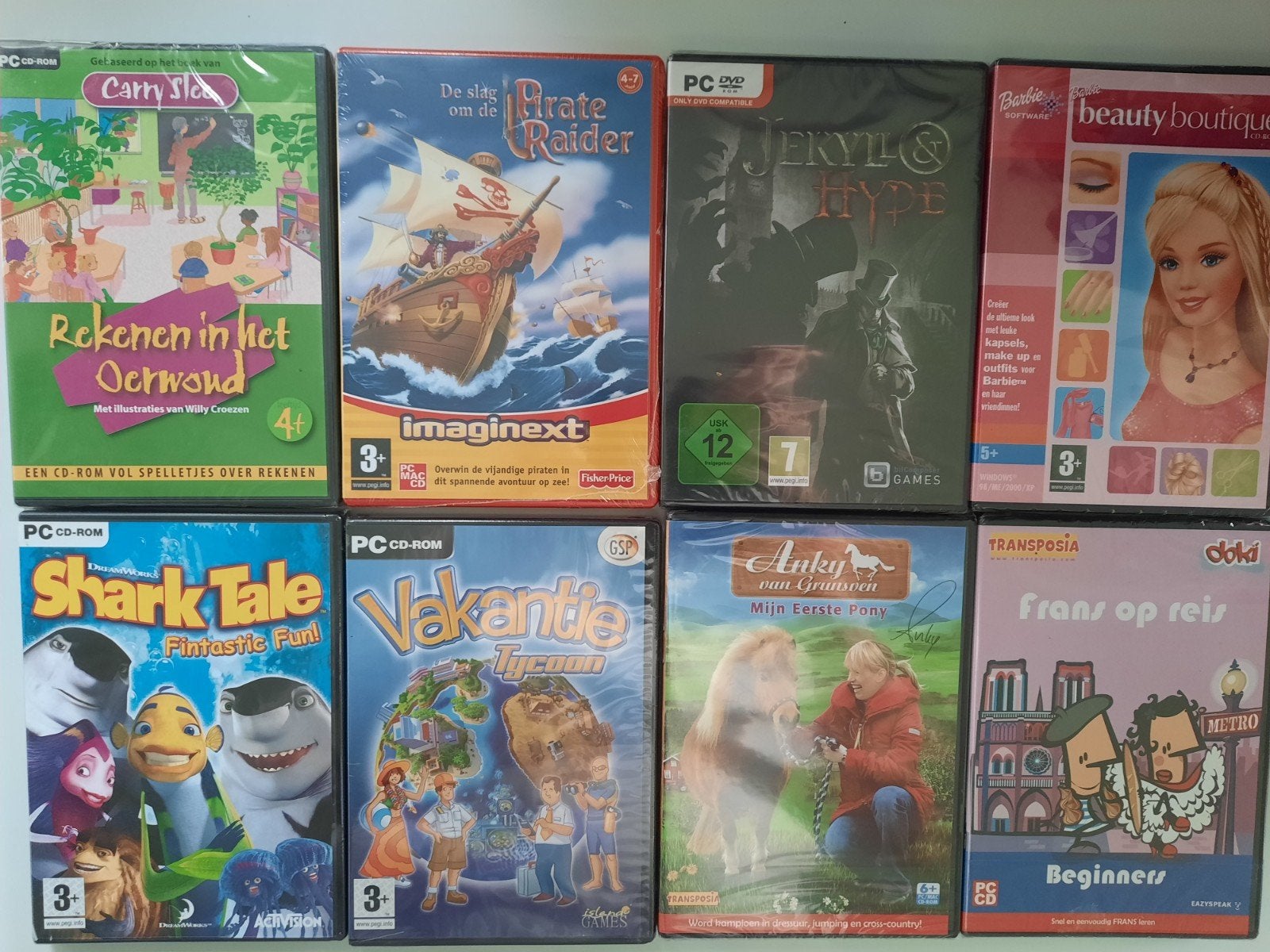 79 x  PC CD-ROM    ( NIEUW in seal )  partij, Ophalen of Verzenden, Nieuw, Vanaf 3 jaar