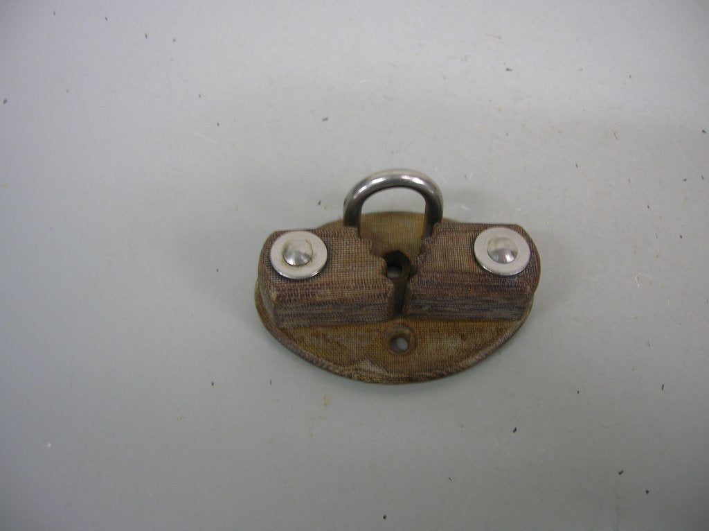 Tufnol schootklem, touwklem, 5 - 8 mm + geleider, Ophalen of Verzenden, Gebruikt, Overige typen
