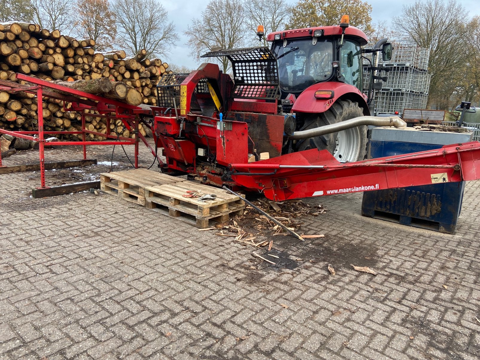 Hakki pilke big x 47, Tuin en Terras, Kloofmachines, Ophalen, Staand
