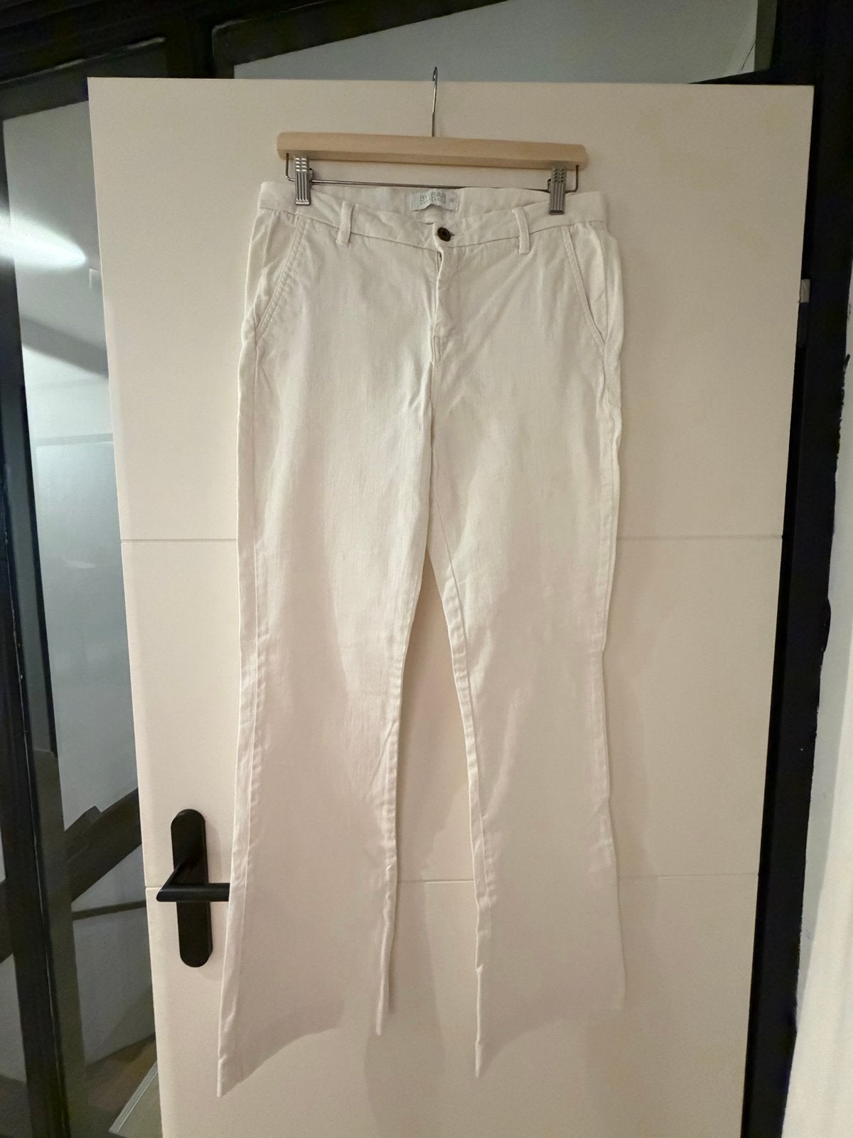 By-bar witte jeans - Maat XL - Uitstekende staat, Ophalen of Verzenden, Zo goed als nieuw, Maat 46/48 (XL) of groter, Wit