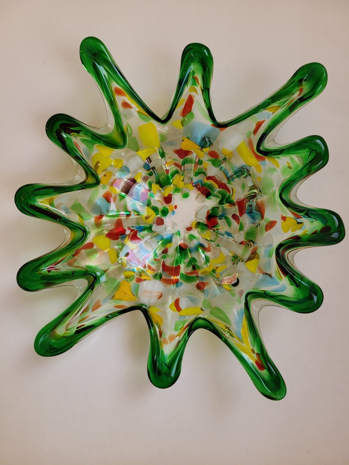 Murano bonbonschaal / presenteerschaal, jaren 60 nu, Antiek en Kunst, Ophalen of Verzenden