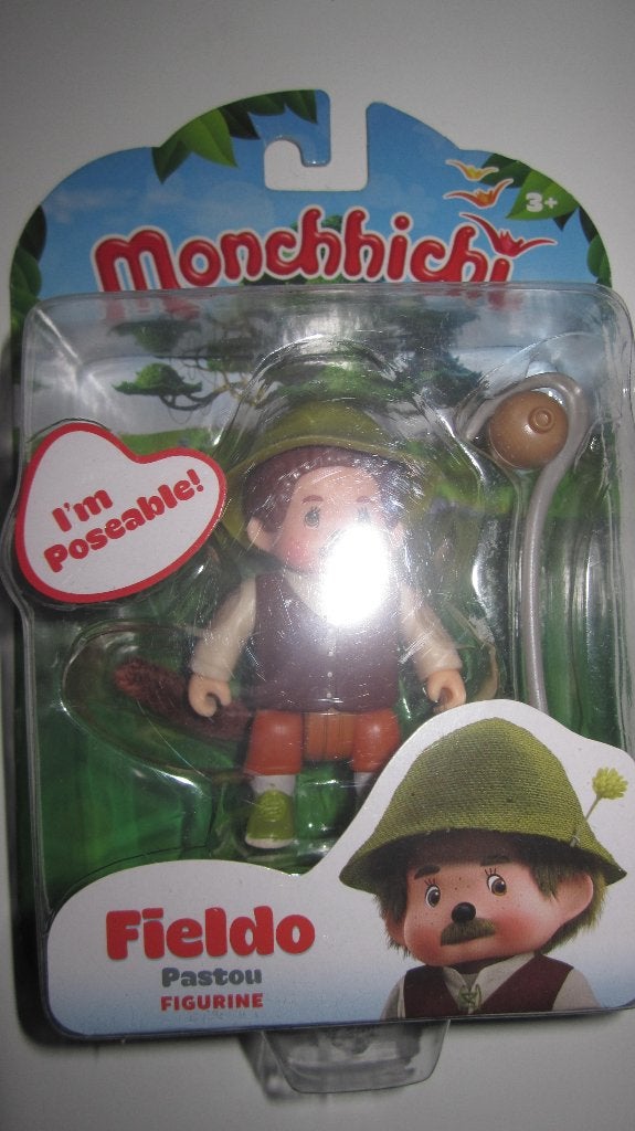 Monchhichi poppetje Fieldo * Nieuw *., Ophalen of Verzenden, Nieuw, Overige typen