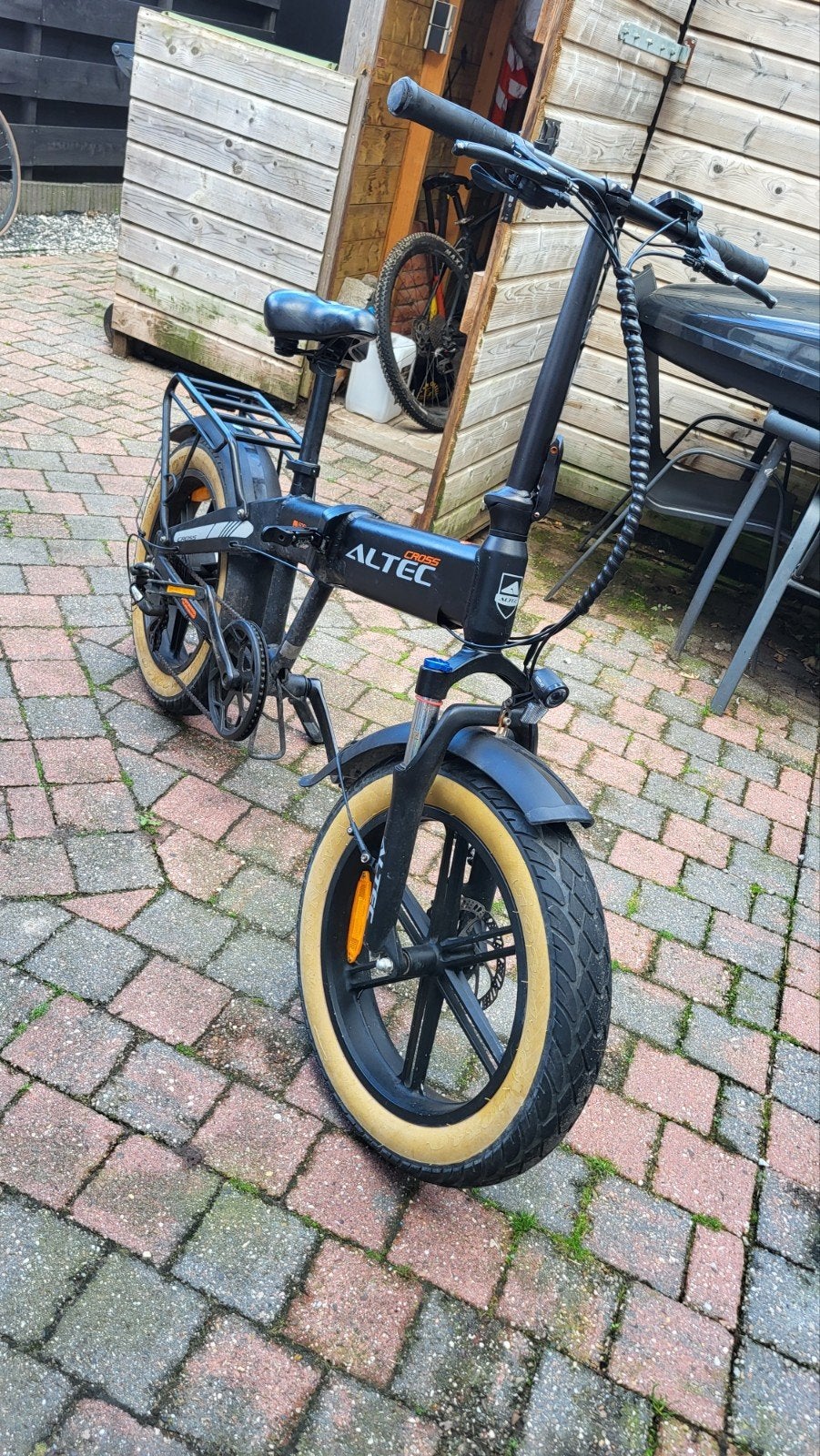 Altec Cross Fatbike Elektrische Fiets - Opvouwbaar, Fietsen en Brommers, Elektrische fietsen, Ophalen, Gebruikt, Overige merken