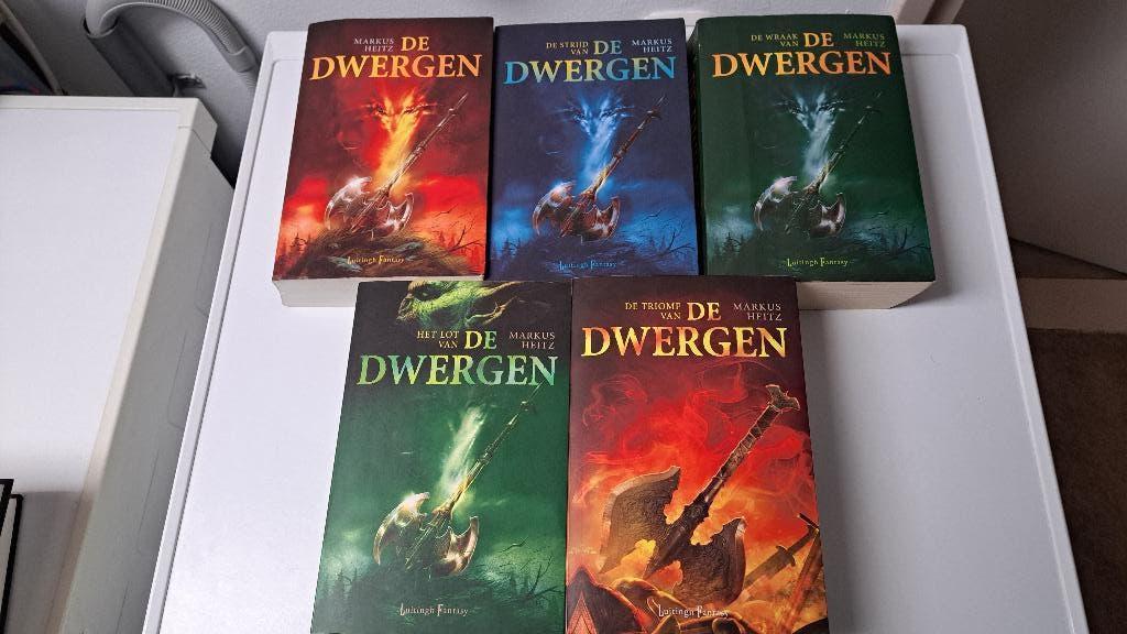 Heitz, Markus : De Dwergen 5 delen, Boeken, Ophalen of Verzenden, Gelezen, Markus Heitz