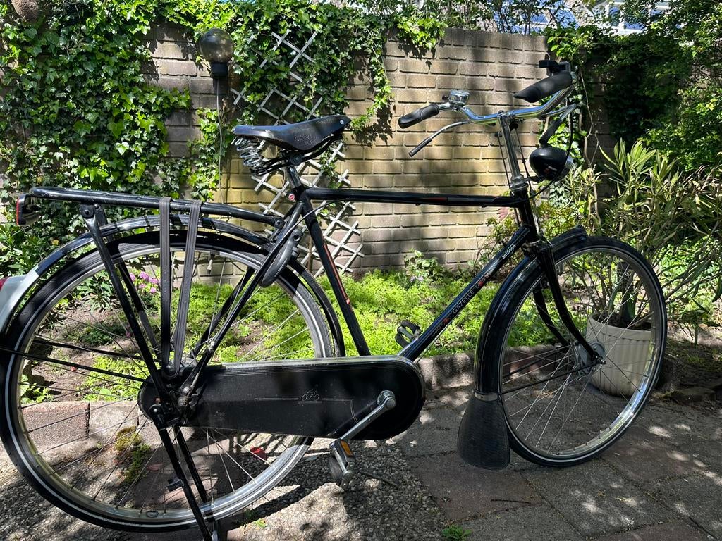 Gazelle Tour Populair herenfiets stangenremmen 57 cm frame, Fietsen en Brommers, Ophalen, Versnellingen, Zo goed als nieuw, 57 tot 61 cm