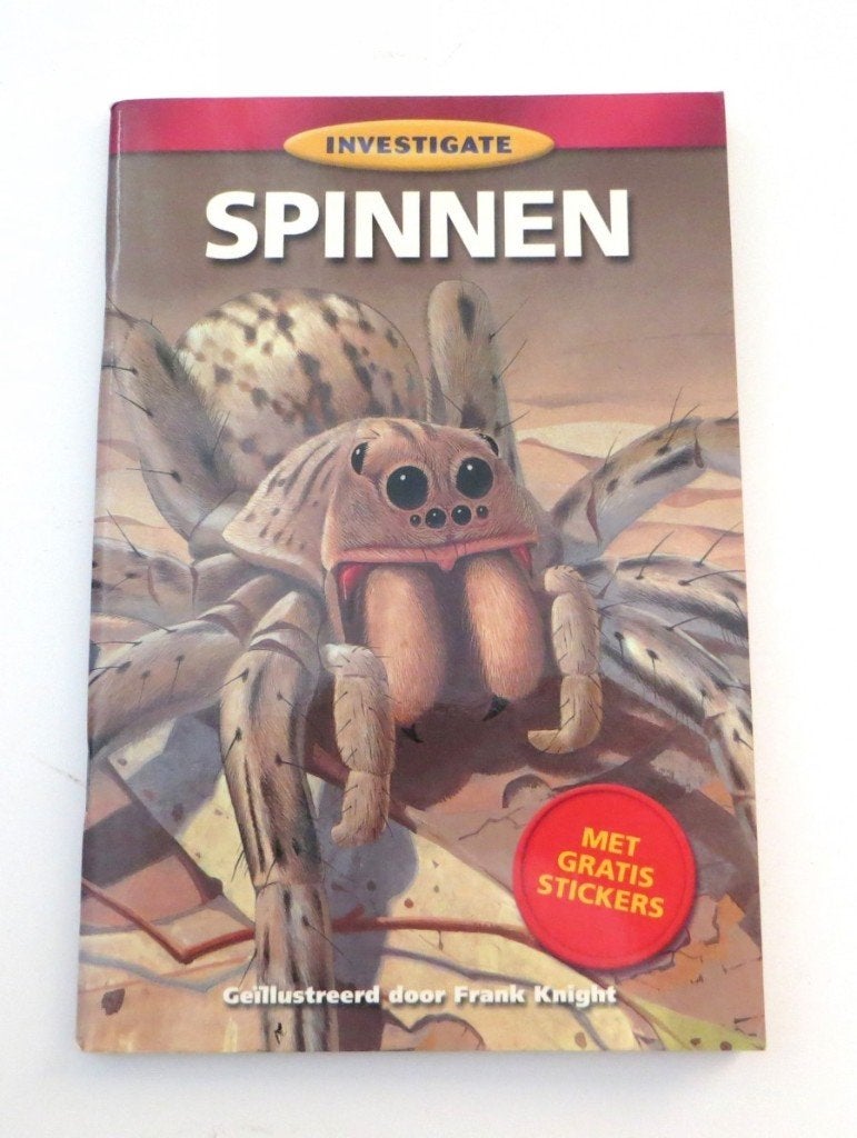 Natuurgids M5099: Robert Raven - Spinnen ca. 11+, Gelezen, Non-fictie, Ophalen of Verzenden, Robert Raven & F. Knight