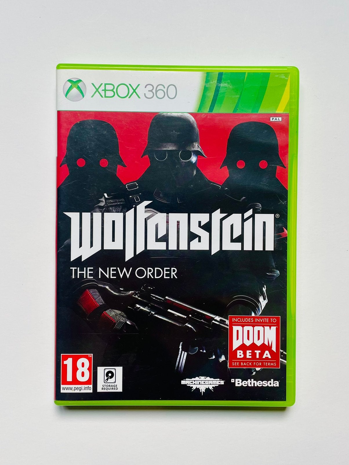 Wolfenstein: The New Order – Xbox 360, Vanaf 18 jaar, Shooter, 1 speler, Ophalen of Verzenden