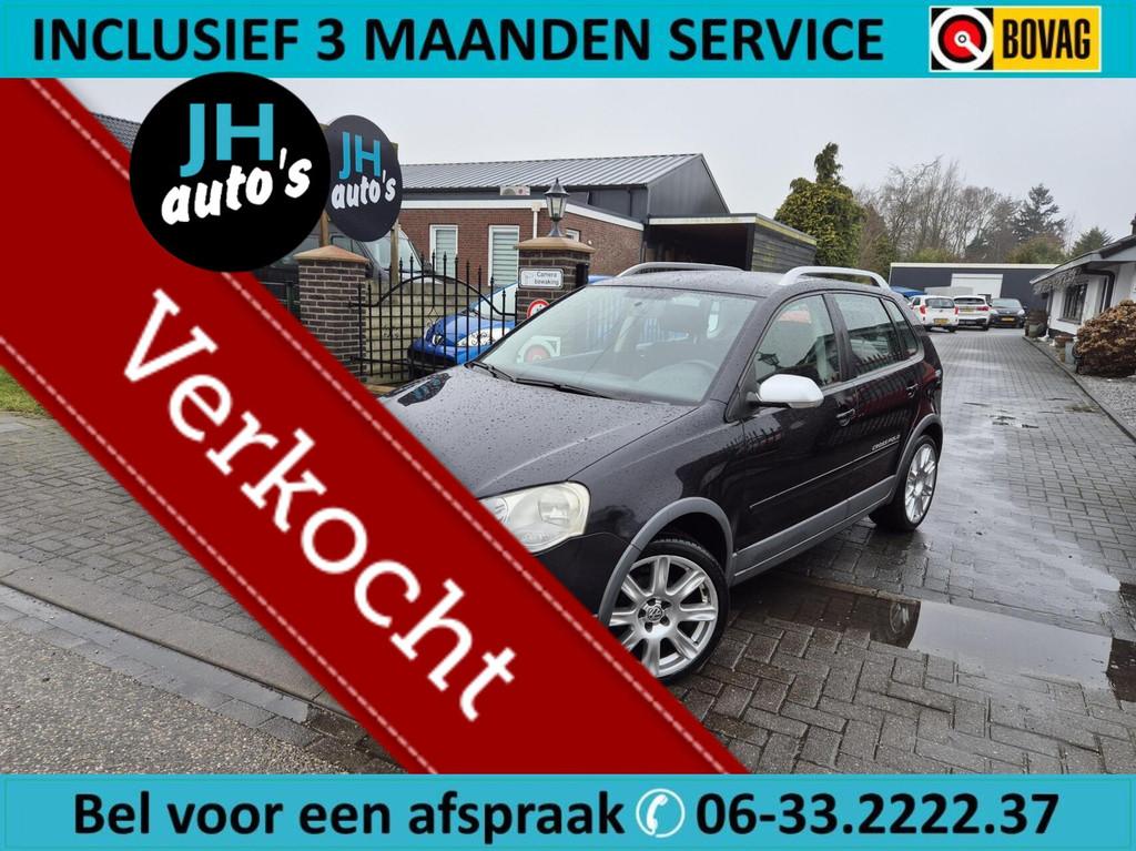 Volkswagen Polo 1.4-16V Cross CRUISE | TREKH | INCL-BEURT, Voorwielaandrijving, 15 km/l, Gebruikt, Met garantie (alle)