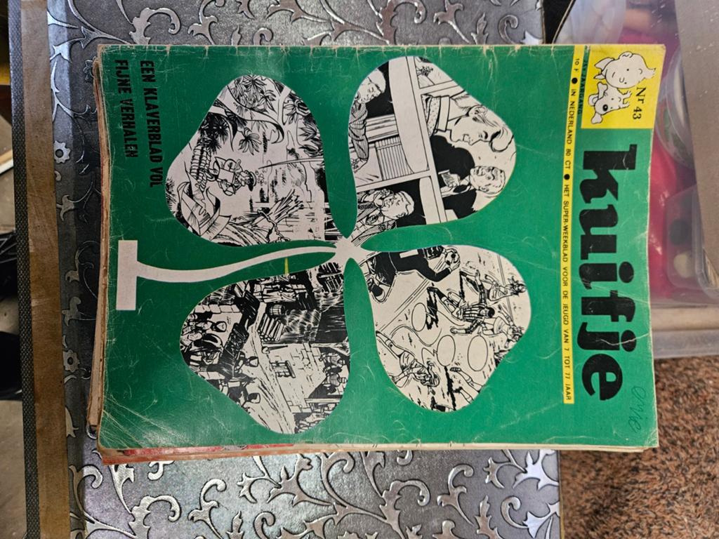 Kuifje tijdschiften, Eén stripboek, Ophalen, Gelezen