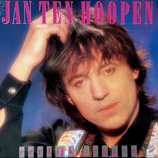 Jan ten hoopen ‎  eerlijk zeggen  lp, LP, Zo goed als nieuw, Pop, 12 inch