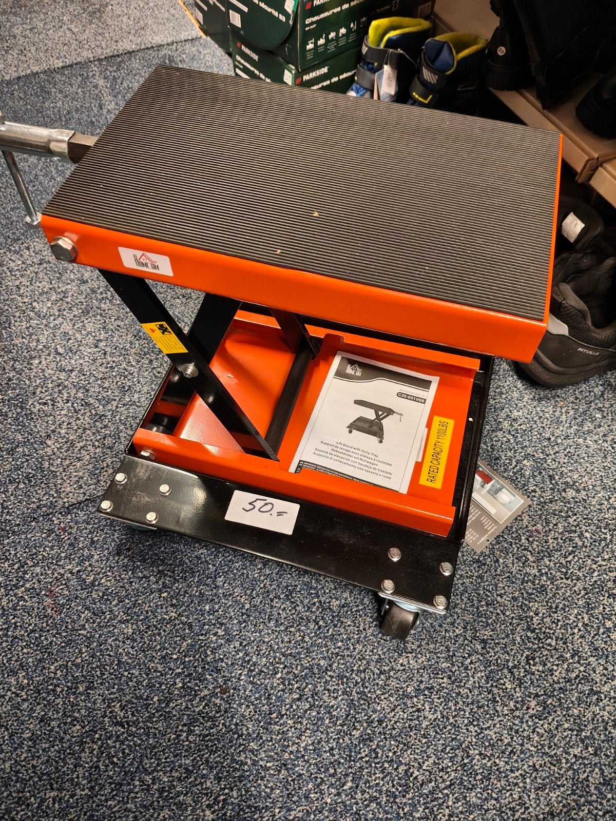 Aangeboden Nieuwe Motorlift, Ophalen