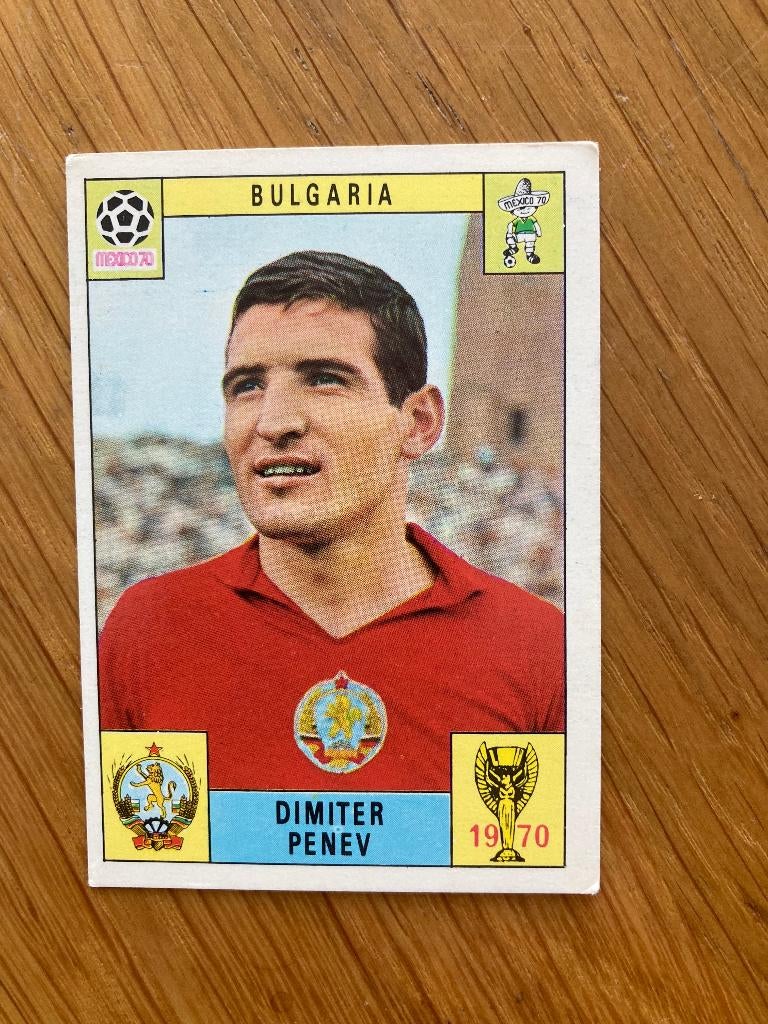Voetbalplaatje Mexico70, Verzamelen, Sportartikelen en Voetbal, Ophalen of Verzenden, Zo goed als nieuw, Buitenlandse clubs, Poster, Plaatje of Sticker