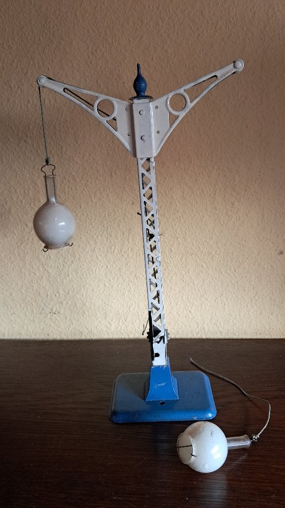 spoor 0 hornby no2 dubbele globe lamp, losse lamp 1923-32, Ophalen of Verzenden