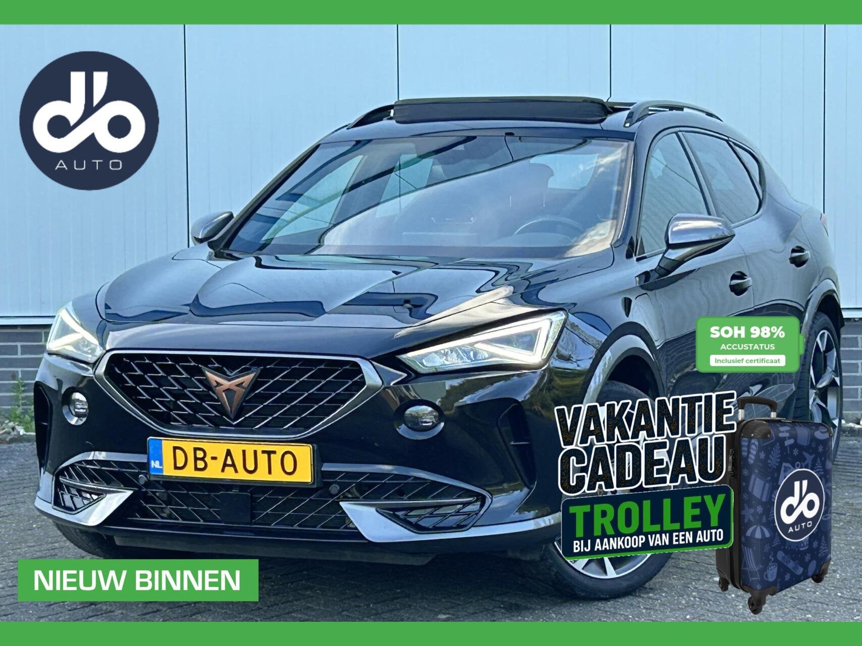 CUPRA Formentor 1.4 e-Hybrid VZ Copper Edition, Auto's, Gebruikt, Zwart, 4 cilinders, Formentor