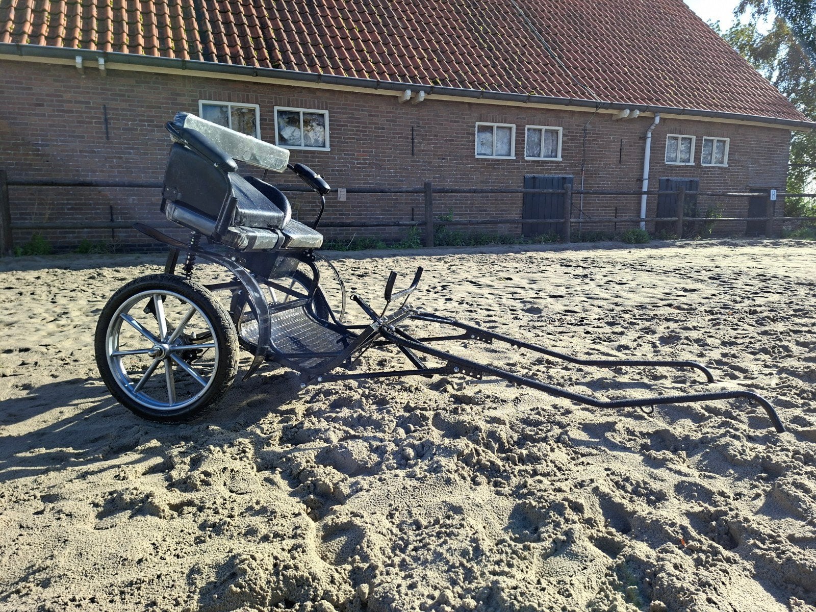 Shetlander/kleine pony sulky, Dieren en Toebehoren, Ophalen, Gebruikt, Overige disciplines