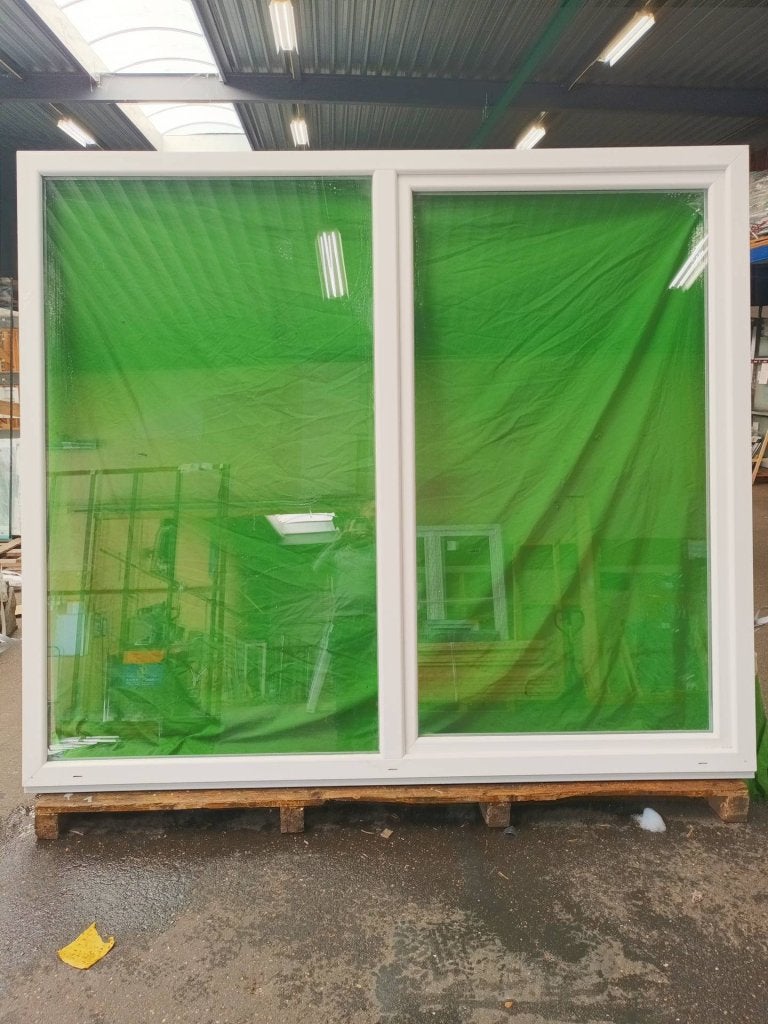 Kunststof Kiepschuifpui b250 x h215 cm Wit  -2657-, Niet ingevuld, Kunststof, Niet ingevuld, Ophalen of Verzenden