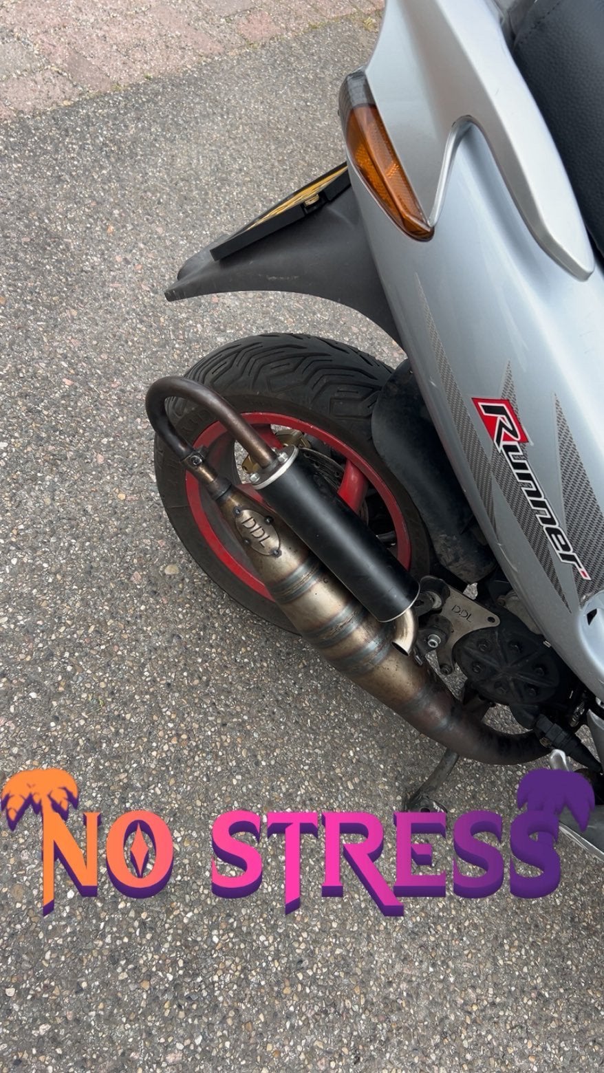Ddl uitlaat 70cc 150 als je hem vandaag ophaalt, Motoren, Ophalen of Verzenden