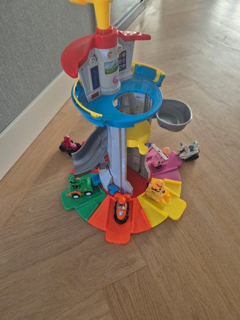 Paw Patrol uitkijktoren, Ophalen of Verzenden, Zo goed als nieuw