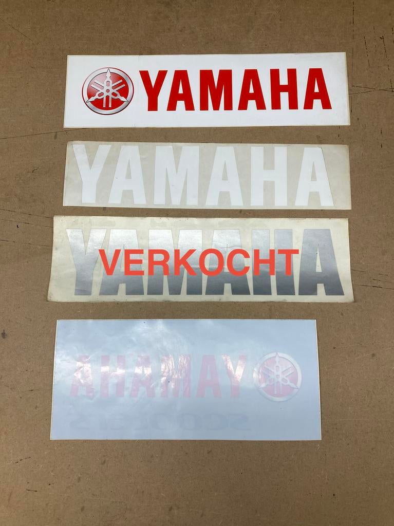 Nieuw (NOS) Stickers YAMAHA diversen kleuren, Motoren, Ophalen of Verzenden