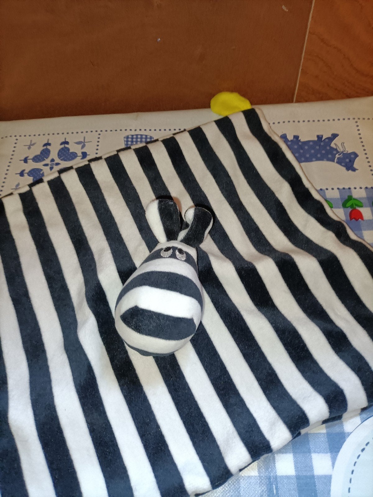 Ikea zebra knuffeldoekje Klappa, Ophalen of Verzenden, Zo goed als nieuw, Overige typen