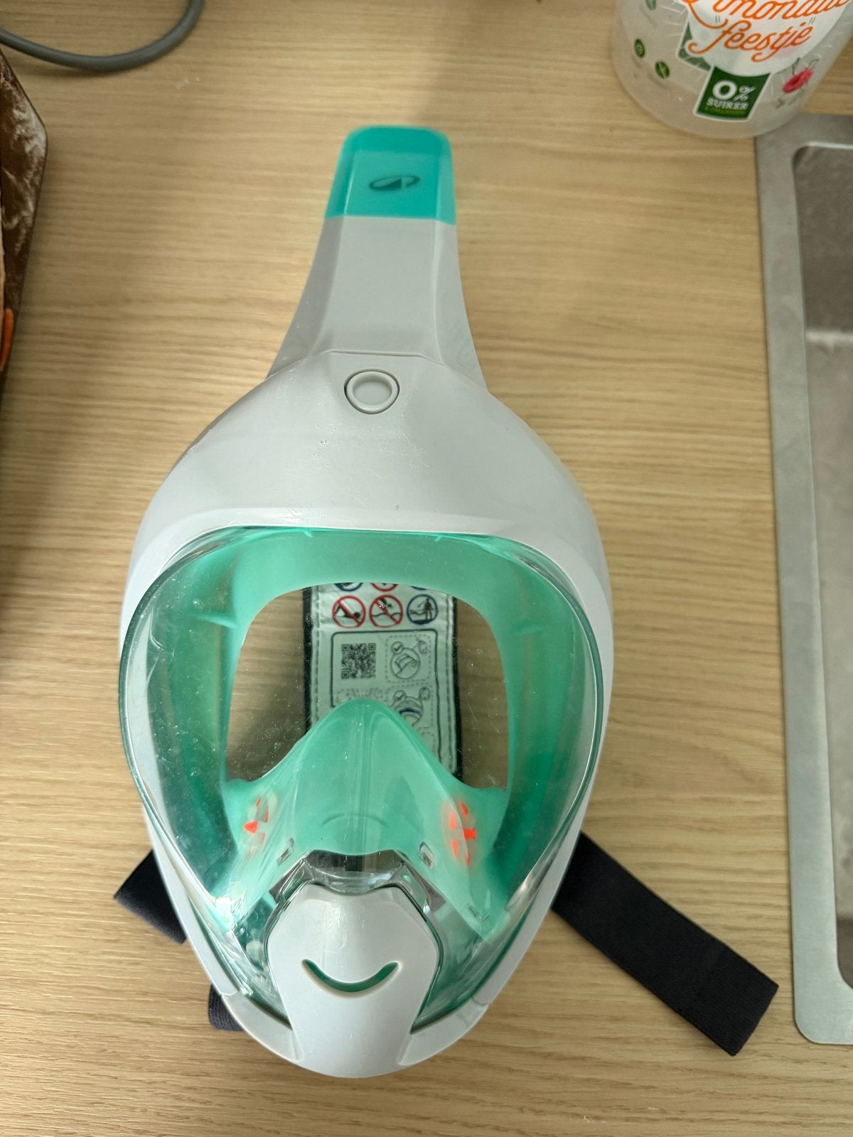 Snorkelmasker maat XS - Zo goed als nieuw, Ophalen of Verzenden, Zo goed als nieuw, Snorkelmasker