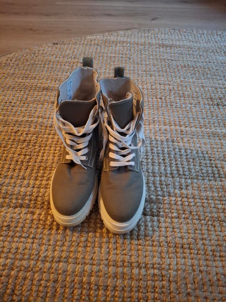 Cellini Canvas Enkellaarzen Maat 39, Kleding | Dames, Schoenen, Nieuw, Ophalen of Verzenden, Groen, Lage of Enkellaarzen