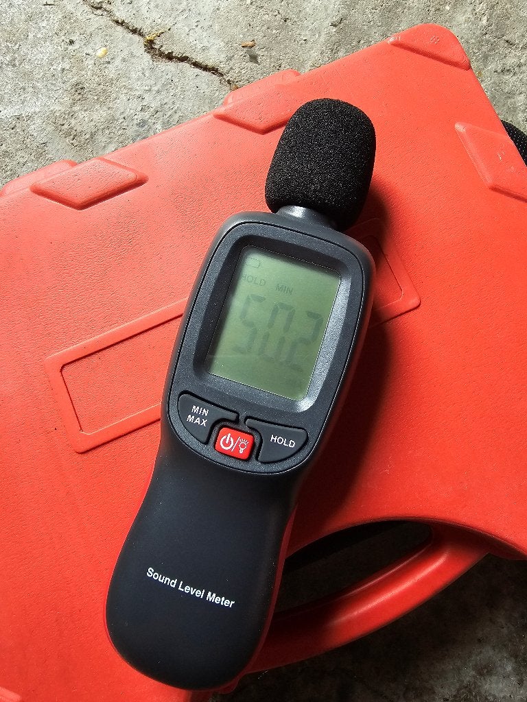 Geluidsmeter, Doe-het-zelf en Verbouw, Ophalen of Verzenden, Zo goed als nieuw, Geluid