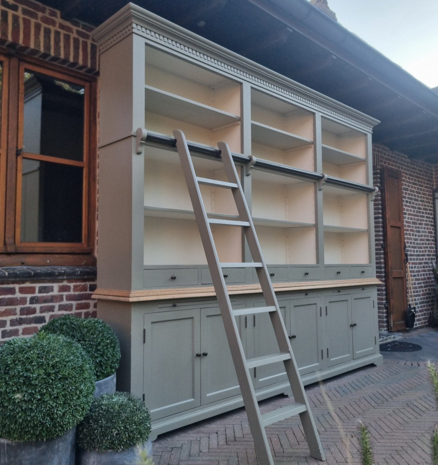 boekenkast/bibliotheekkast ART:, Ophalen, Gebruikt, 200 cm of meer, Landelijk
