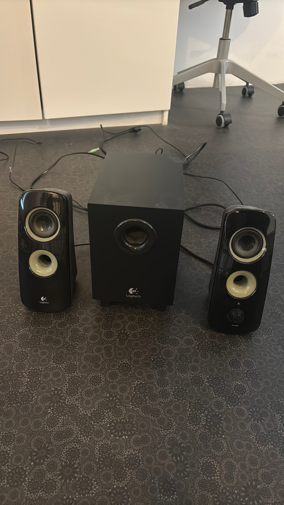 Logitech Z323 2.1 speakersysteem, Computers en Software, Pc speakers, Ophalen, Zo goed als nieuw