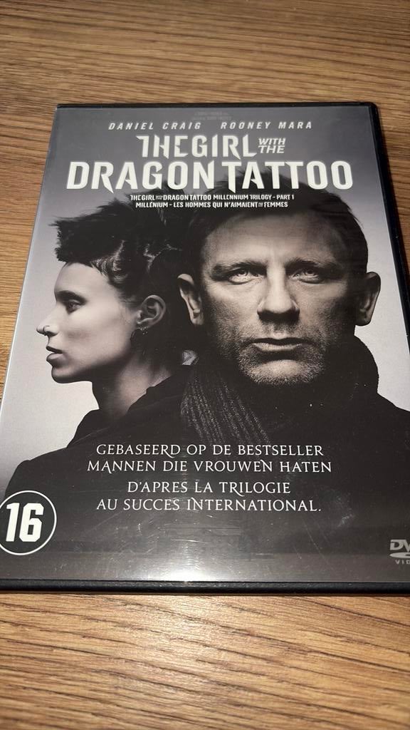 The Girl With The Dragon Tattoo met Daniel Craig. Millenium., Vanaf 16 jaar, Ophalen of Verzenden, Zo goed als nieuw, Actiethriller