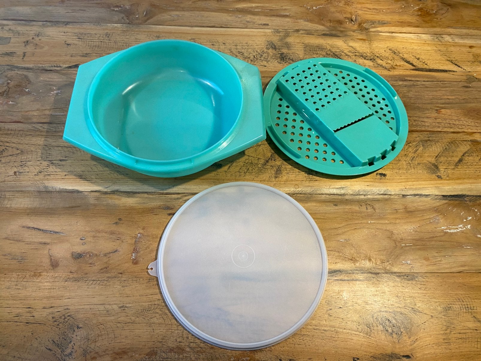 Tupperware retro rasp, Ophalen of Verzenden, Groen, Overige typen