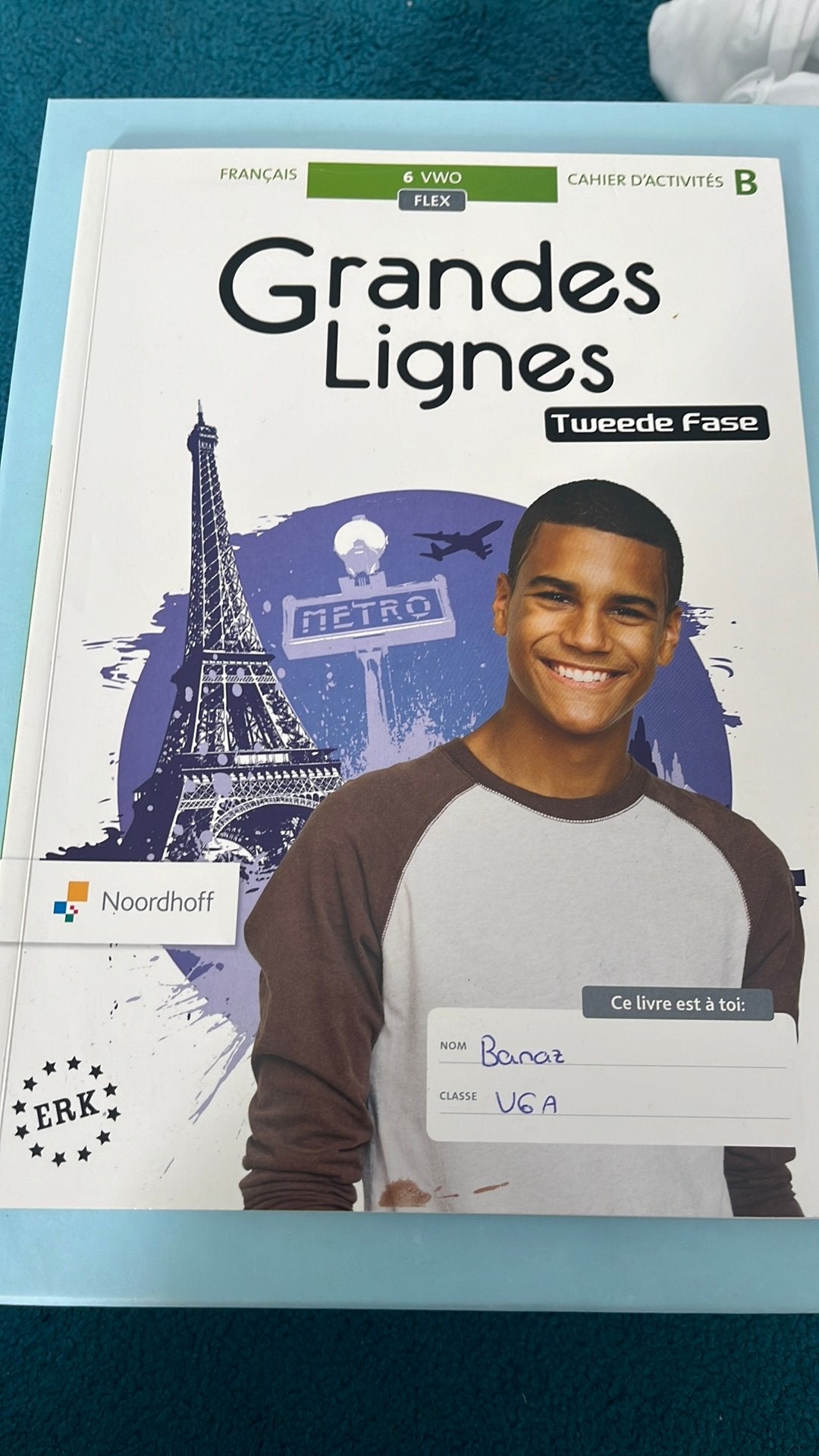 Grandes Lignes 6 VWO FLEX B, Ophalen of Verzenden, Zo goed als nieuw, VWO