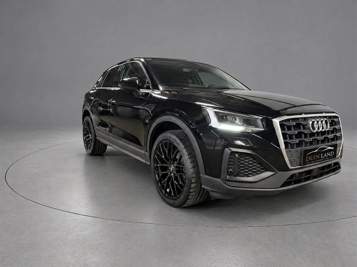 Audi Q2 35 TFSI Advanced Automaat | PDC | Airco |LED|BTW, Auto's, Stof, 4 cilinders, 150 pk, Zwart