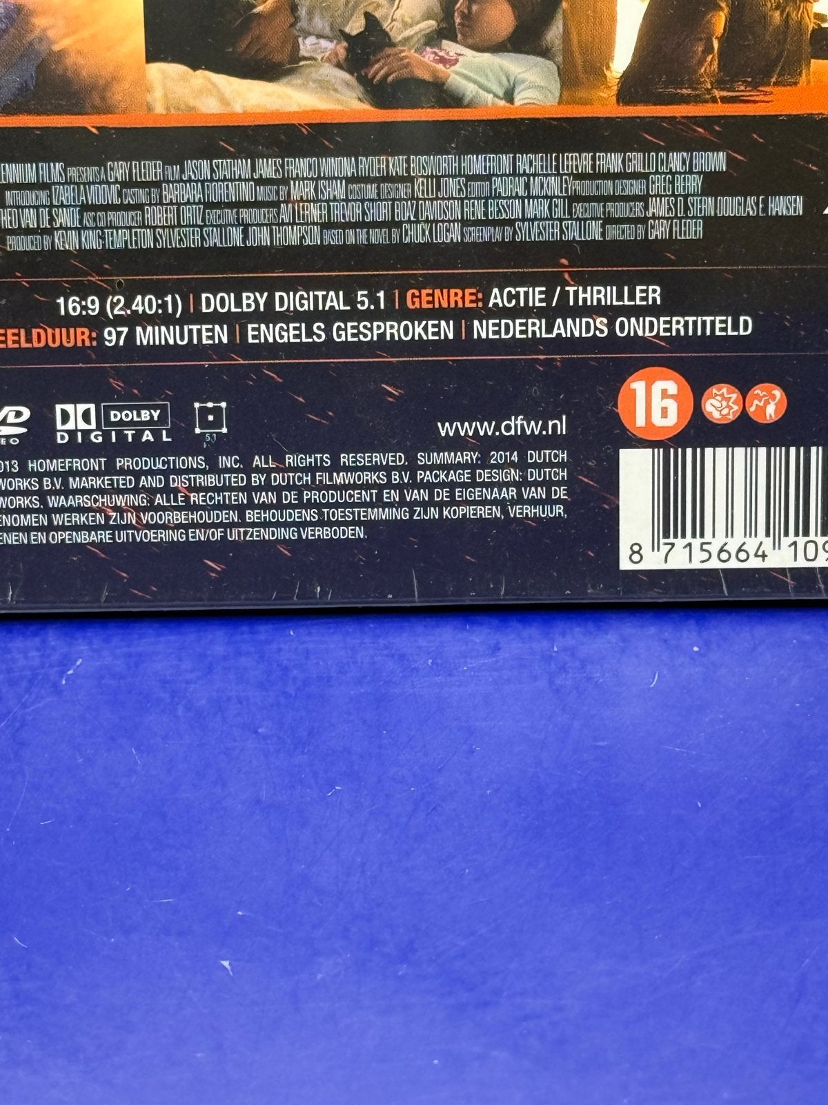 002. Homefront DVD  met Jason Statham NLO NIEUW SEAL, Engels, Vanaf 16 jaar, Verzenden, Nederlands