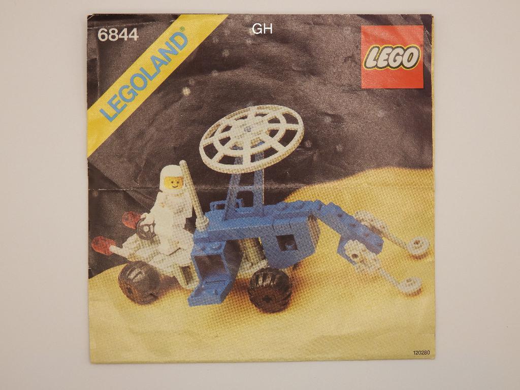 Lego 6844 Vintage Seismologic Vehicle (Sismobile), Ophalen of Verzenden, Gebruikt, Complete set, Lego