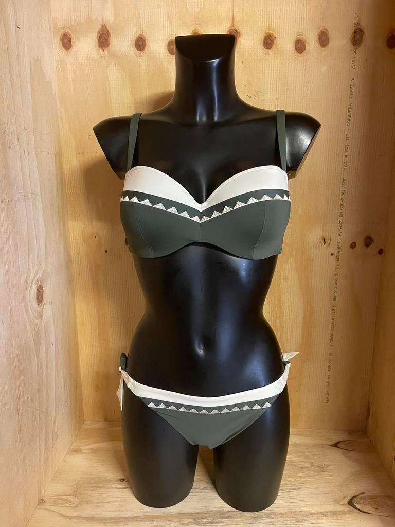 Marie jo bikini maat 70c /38 en 70e /38 model gina, Kleding | Dames, Badmode en Zwemkleding, Nieuw, Bikini, Groen, Verzenden