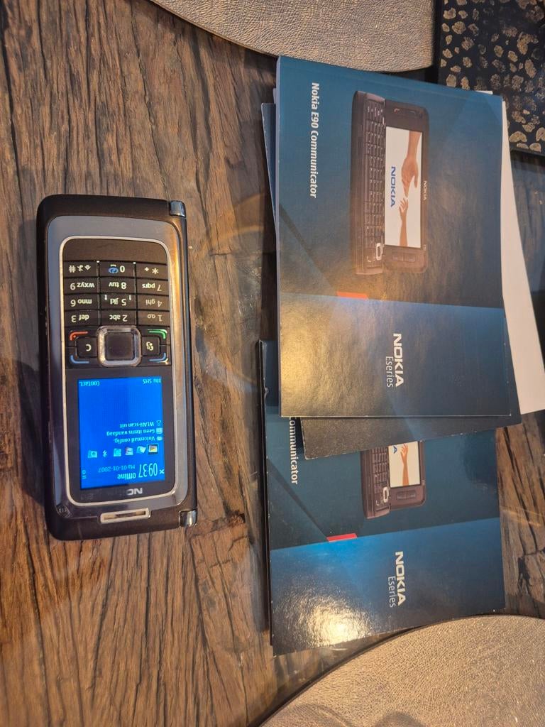 Nokia E90 Communicator - Klassieke Smartphone, Telecommunicatie, Mobiele telefoons | Nokia, Gebruikt, Overige modellen, Zwart