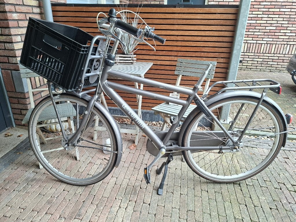Cortiina herenfiets, Fietsen en Brommers, Gebruikt, Versnellingen, 49 tot 53 cm, Trommelrem