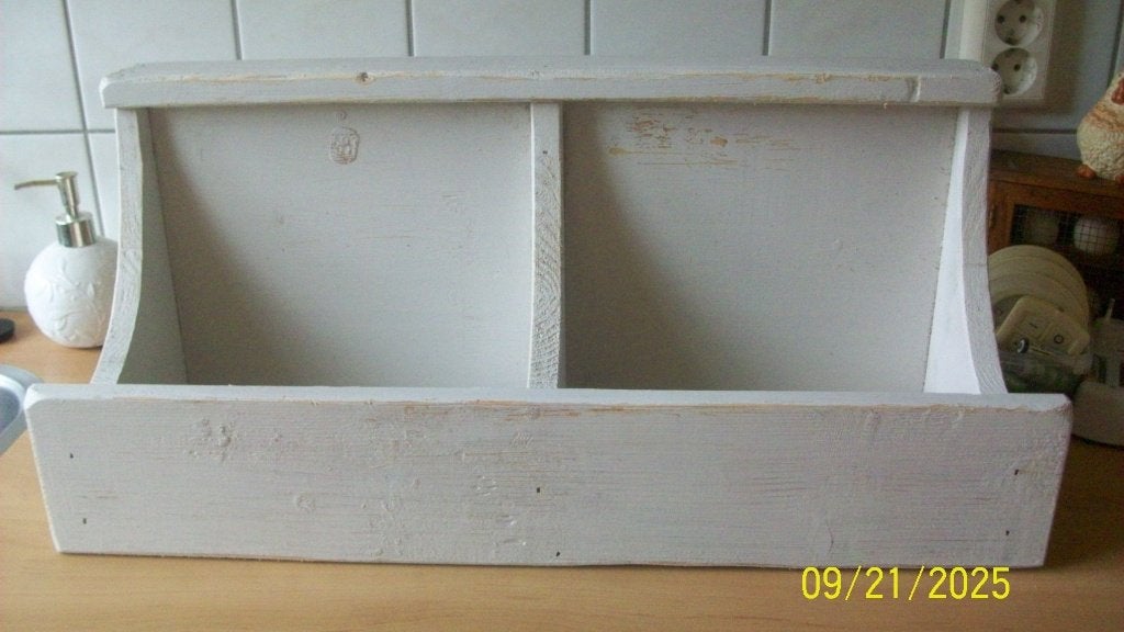 Mooie landelijke houten gruttersbak, Overige typen, Hout, Ophalen of Verzenden, Zo goed als nieuw