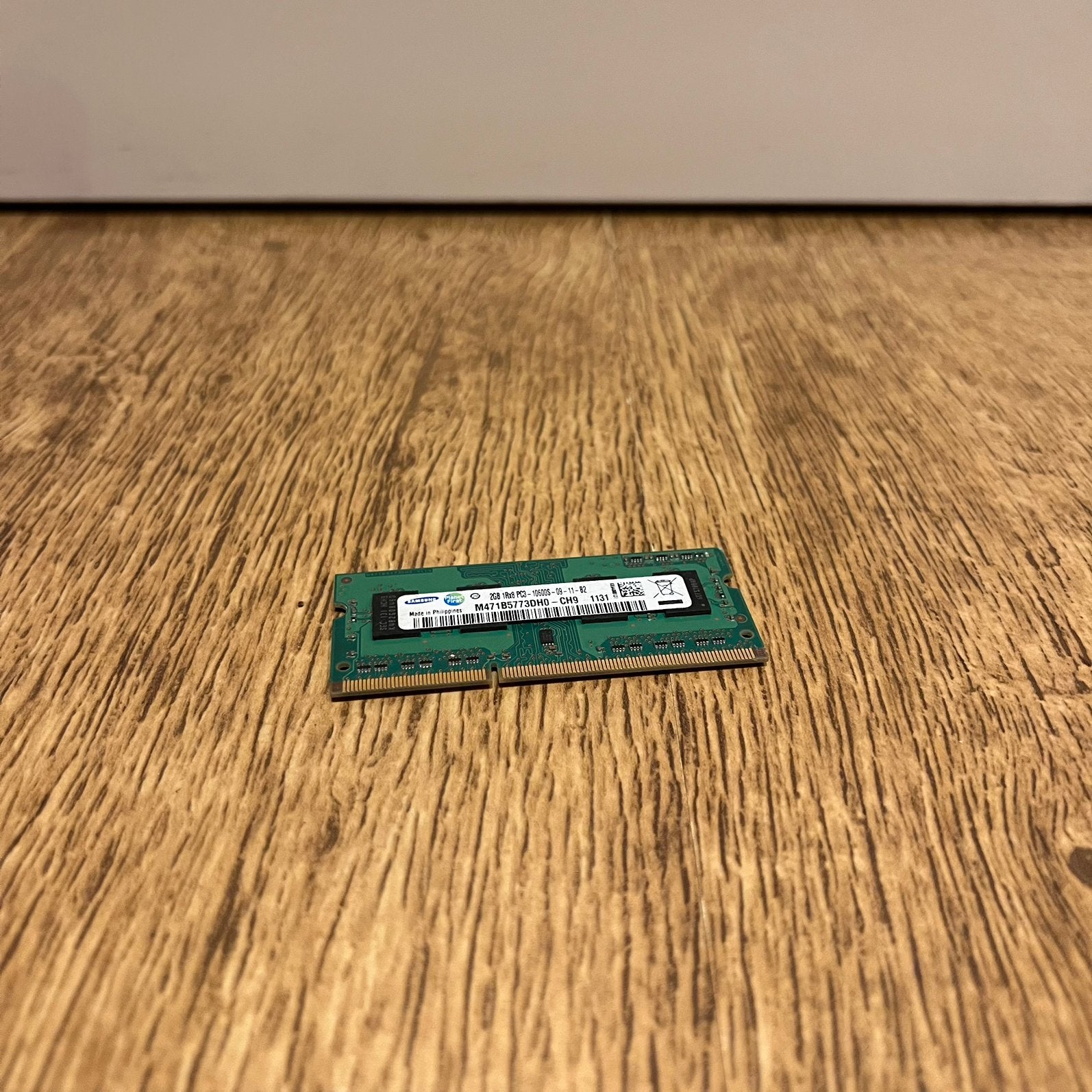 Samsung 2GB DDR3  1333MHz Laptop werkgeheugen ( 1x 2GB ), Gebruikt, 1333 MHz, DDR3, Ophalen of Verzenden