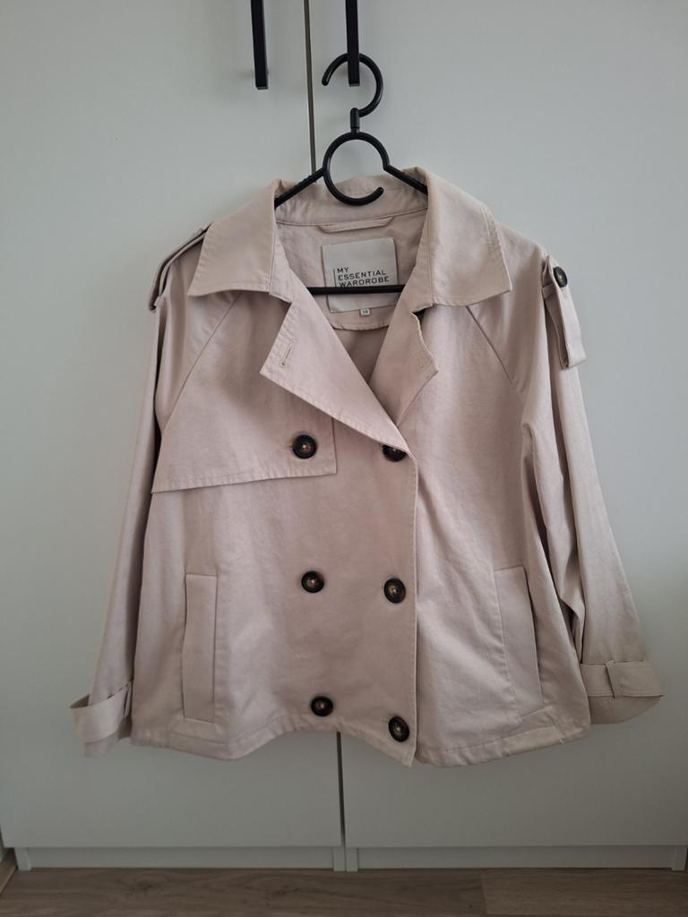 My Essential Wardrobe jas, maat 38, Beige, My Essential Wardrobe, Zo goed als nieuw, Ophalen